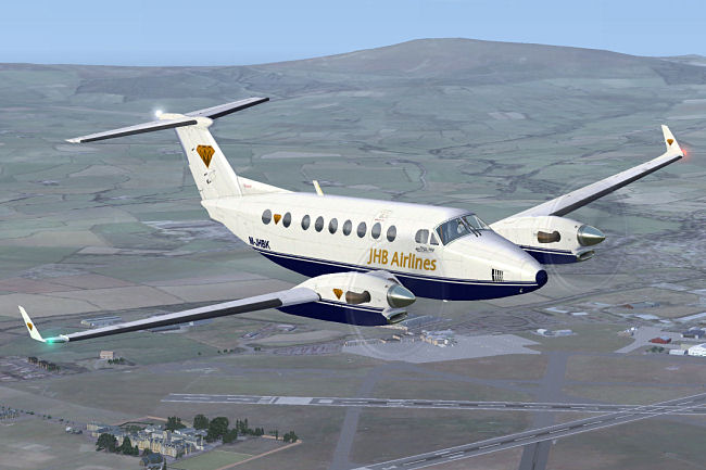 JHB Beech B350 King Air (FSX)
